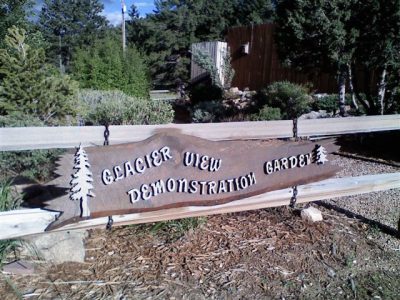 Demo Garden Sign
